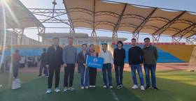 冬日健步展风采:我院教职工积极参与2025年校登山健步走活动