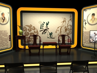 广西中医药大学仙葫校区多功能演播室效果图