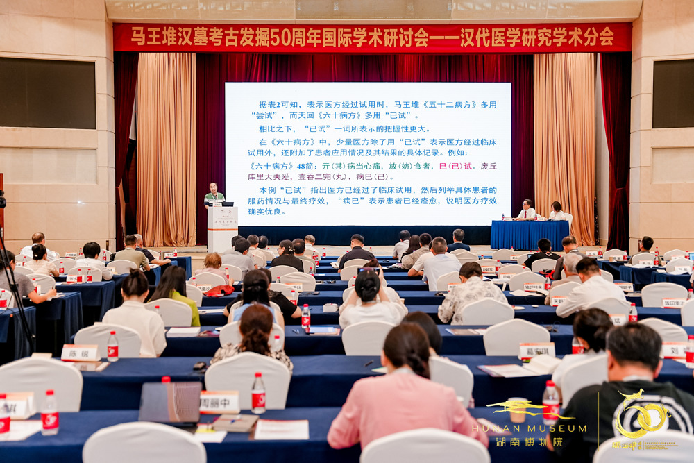 周祖亮教授在学术报告中